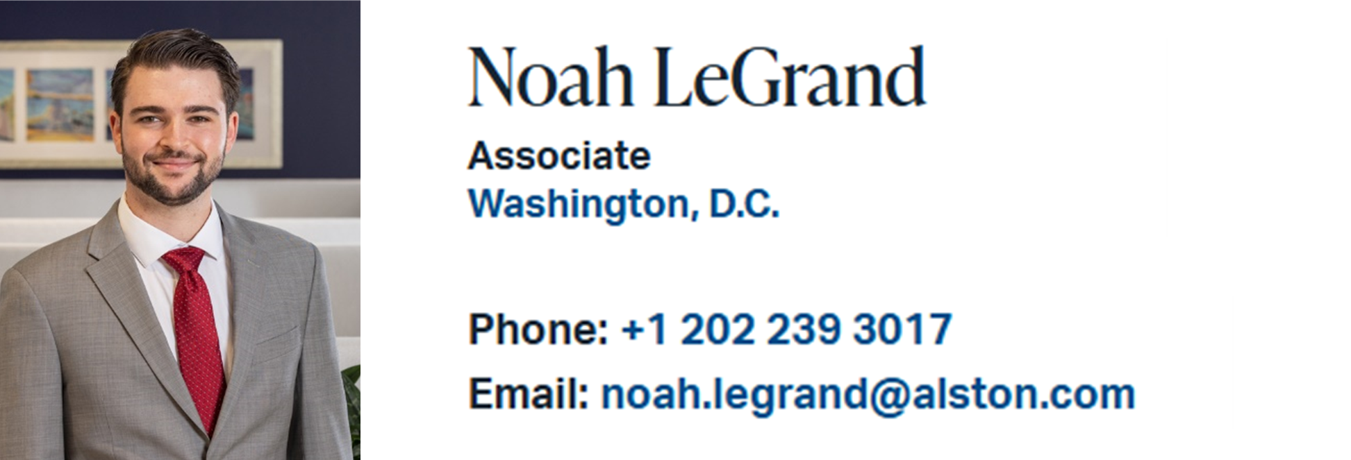 Image of Corporate Governance Attorney Noah LeGrand