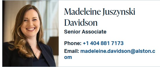 Contact information for Madeleine Juszynski Davidson